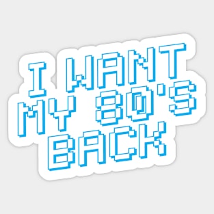 80s Love Sticker